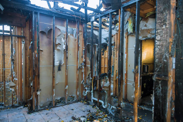 Professional Soot Cleanup technician working in Beaufort, SC